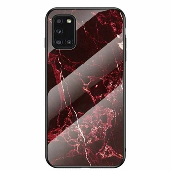 Чехол с рисунком Deexe Gradient Pattern для Samsung Galaxy A31 (A315) - Red