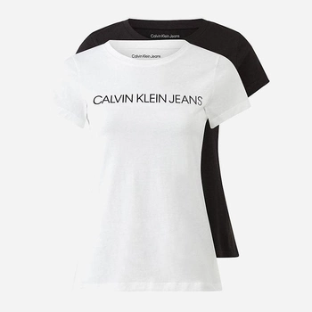 Футболка Calvin Klein Jeans T-Shirt J20J215777-0K4 2 шт Ck Black/Bright White