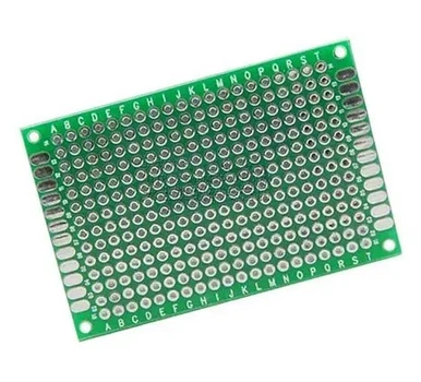 Макетна, монтажна плата одностороння PCB 6 x 8 см