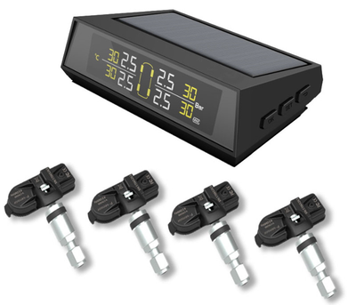Система контроля давления и температуры в шинах TPMS T91, внутренние датчики
