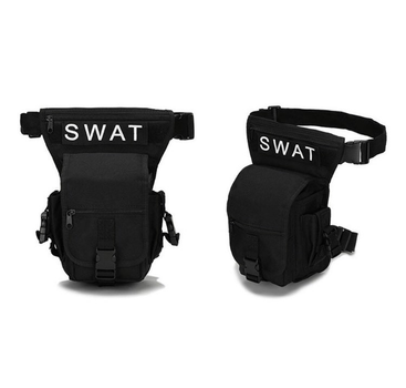 Стегновий поясна сумка ForTactic Swat Чорна