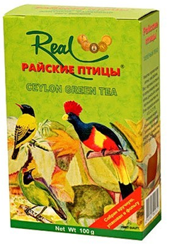 Чай зеленый Real Райские птицы 100 грамм