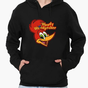 Худі чоловічий дятел Вуді Вудпекер (Woody Woodpecker) (9225-2871-1) Чорний S