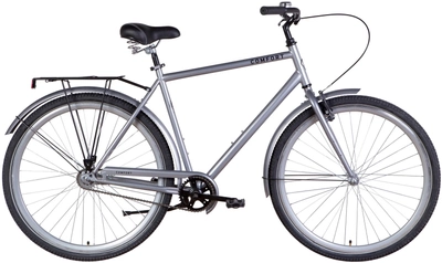 Велосипед Dorozhnik Comfort Male Velosteel 28" 22" (м) 2022 Серый (OPS-D-28-285)