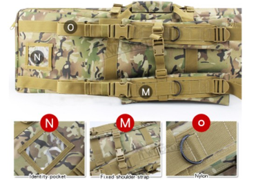 Чехол-рюкзак для оружия 120см Multicam