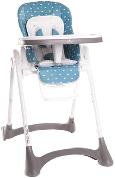 Стільчик для годування Lorelli Campanella Sea Blue Crowns (CAMPANELLA-sea blue crow)