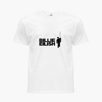 Детская футболка Билли Айлиш (Billie Eilish) (9224-1211) 110-116 см Хлопок Белый