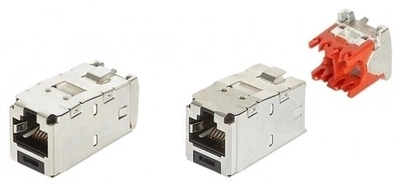 Модуль Panduit Keystone RJ45, FTP, cat.5e, Mini-Com, CJS5E88TGY