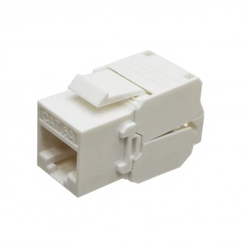 Модуль RJ45 L&W ELECTRONICAL Keystone, UTP, cat.6a, Slim, безинструментальный, LW-KJ6A-04-C6A