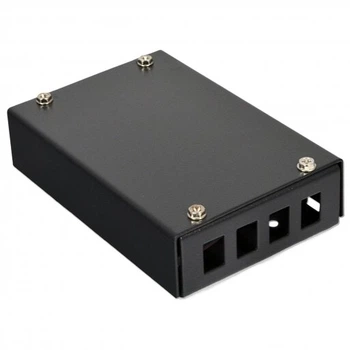 Мини-бокс Orient для 4 SC-Simplex адаптера, черный UA-FOBS4SCS-B