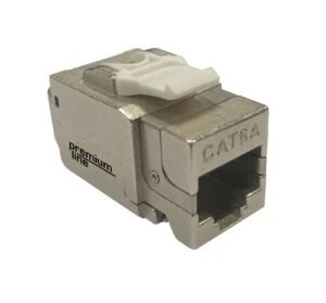 Модуль Premium Line Keystone FTP литой 90°, cat.6A, Slim Type 109813010