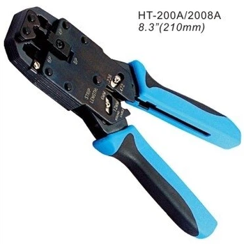 Обжимной профессиональный инструмент, RJ45/RJ12/RJ11, HT-2008A