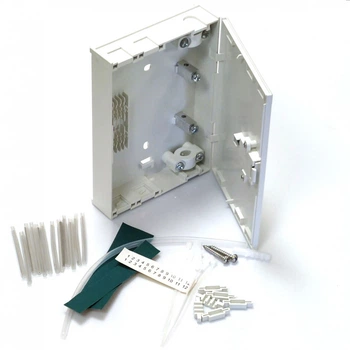 Абонентская розетка/бокс ELECTRONICAL для модулей 4xSC Simplex/LC Duplex проходная LW-FTTH-ZMH-15