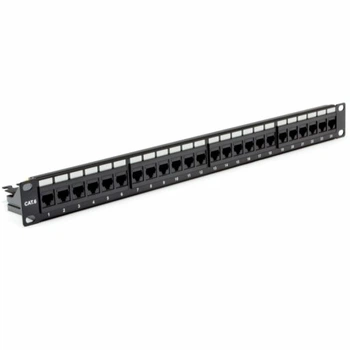 Сетевая патч-панель EPNew 19", 24 портов, 1U, cat.6, UTP, 6PLH-240BKRM