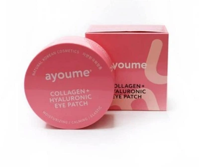 Патчи под глаза с коллагеном и гиалуроновой кислотой Ayoume Collagen + Hyaluronic Eye Patch 100 г