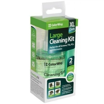 Набір для чищення ColorWay Cleaning Kit XL for Screens, TVs, PCs (CW-5200)