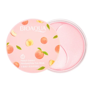 Гидрогелевые патчи под глаза с экстрактом персика BIOAQUA Peach Extract Hexapeptide