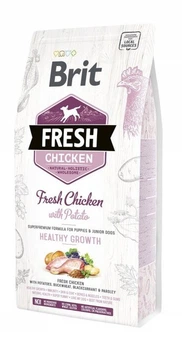Сухой корм Brit Fresh Chicken & Potato Healthy Growth для щенков и юниоров с курицей и картофелем 2.5 кг (170988 /0724)