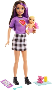 Ігровий набір Barbie Skipper Babysitters Inc. Няня Скіппер лялька +аксесуари (GRP11)