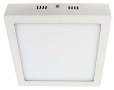 Светильник светодиодный накл. квадрат 18W 4500K 1600Lm 220*220мм ECOSTRUM (гарантия 2 года)