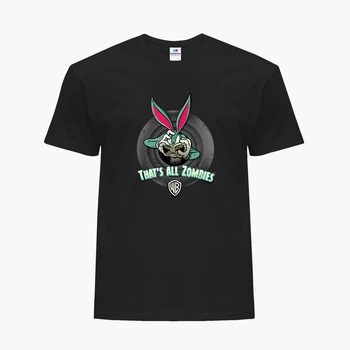 Футболка чоловіча Луні Тюнз Багз Банні (Looney Tunes Bugs Bunny) (9223-2882-4) XL Чорна