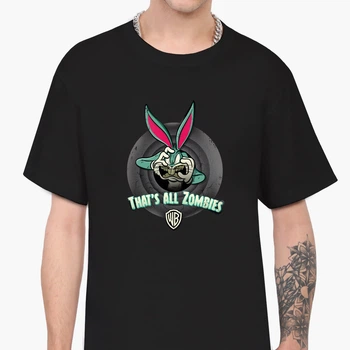 Футболка чоловіча Луні Тюнз Багз Банні (Looney Tunes Bugs Bunny) (9223-2882-1) S Чорна