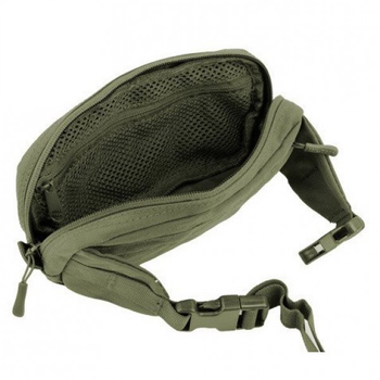 Тактична Сумка на Пояс Mil-Tec Fanny Pack Molle 235 х 60 х 120 мм Олива (13512501)