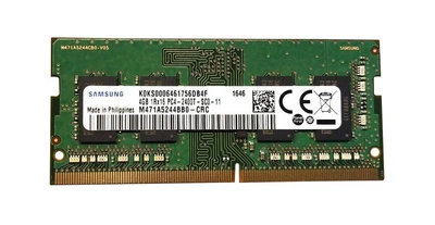 Пам'ять Samsung 4 GB SO-DIMM DDR4 2400 MHz (M471A5244BB0-CRC)