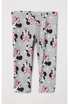 Лосини сірі в принт Мінні H&M 110см (40004573)