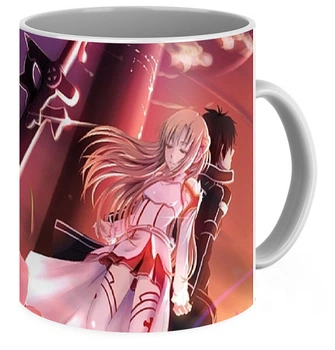 Кружка GeekLand Sword Art Online SAO Мастера меча онлайн Асуна, Кирито SAO.02.12