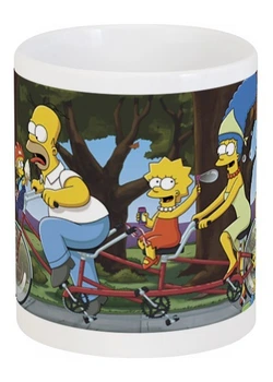 Кухоль Сімпсони на тандемі The Simpsons CP 03.145