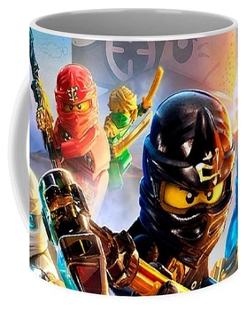 Чашка с принтом Ниндзяго Ninjago Poster 4 NI.01.10 Кружка керамическая 0,33