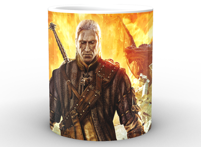 Кружка GeekLand The Witcher Відьмак постер TW.02.013.581
