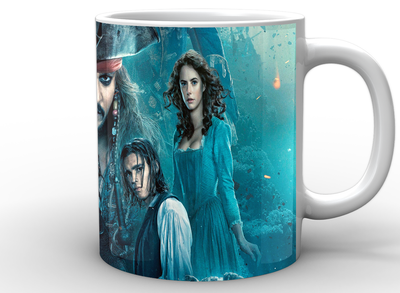 Кухоль GeekLand білий Pirates of the Caribbean Пірати Карибського моря п'ята частина PC.02.023 ( 14564 )