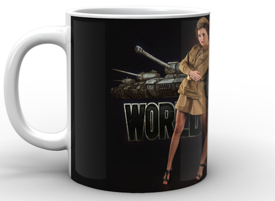 Кухоль World of Tanks Світ танків лого WT.02.021