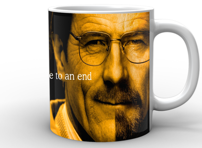 Кружка Geek Land белая Breaking Bad Во все тяжкие лицо BB.02.027