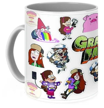 Кухоль Гравіті Фолз Gravity Falls мультифандом GF.02.40.693