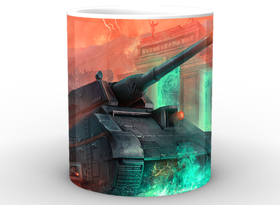 Кухоль World of Tanks Світ танків постер WT.02.070