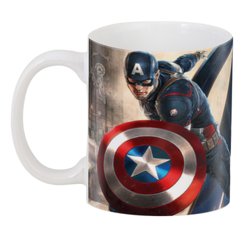 Кружка GeekLand Капитан Америка Captain America Avengers CA.02.033