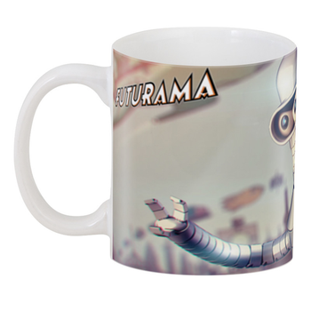 Кухоль Geek Land Футурама Futurama 02.21 bender 3d futurama.063