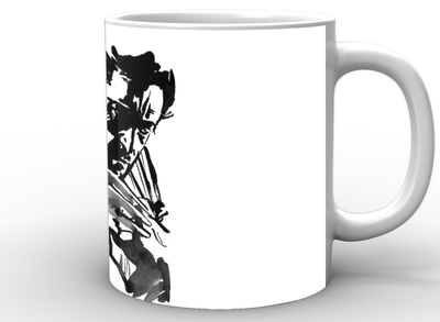 Кружка GeekLand Росомаха Wolverine минимализм WR.02.012