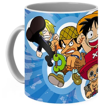 Кружка Geek Land біла Великий куш One Piece OP.02.012.862