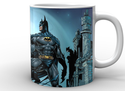 Кухоль GeekLand білий Бетмен Batman Batman Comics BM.02.006