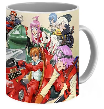 Кружка GeekLand Evangelion Євангеліон шалені гонки&nbsp;EV 02.07