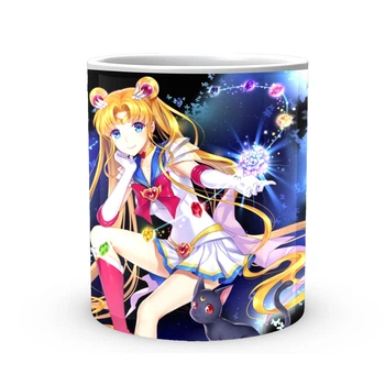 Чашка Сейлор Мун Sailor Moon with cat SM.02.17