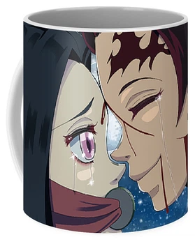 Кружка Demon Slayer Kimetsu no Yaiba Клинок, рассекающий демонов Незуко и Танджиро KY.02.16