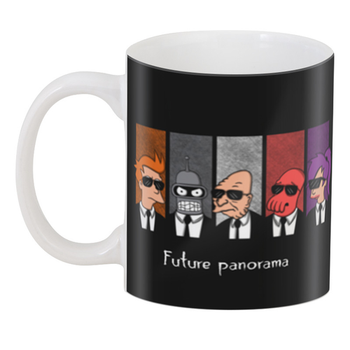Кухоль Geek Land Футурама Futurama 02.46 Future panorama.568