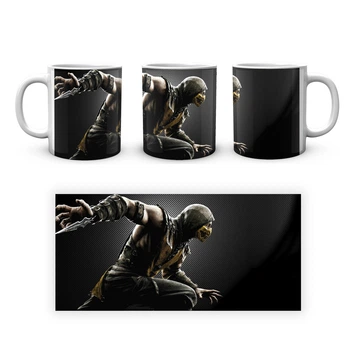 Кружка GeekLand Mortal Kombat Мортал Комбат Скорпион Стойка MK.02.376.785