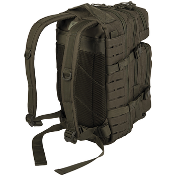 Рюкзак тактический Mil-Tec US Assault Pack SM Laser Cut 20 л Olive