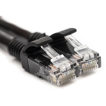 Патч-корд Cat5E UTP 35 м, чорний